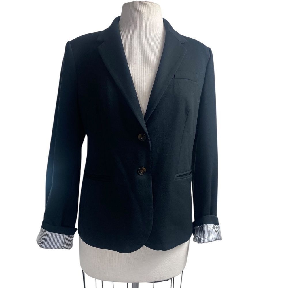 J Crew M Blazer Original Schoolboy Black bus casual or weekender